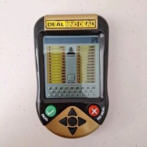 Deal or No Deal Electronic Handheld Game 2006 TESTED & Works NEW BATTERIES